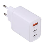 AR-892 3-in-1 QC3.0 PD20W USB + USB-C / Type-C Wand-Reise-Ladegerät, EU-Stecker, UK-Stecker
