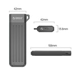 ORICO-USB3.1 Gen1 Type-C 6Gbps M.2 SATA SSD Gehäuse