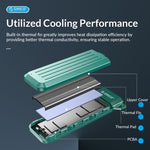 ORICO-USB3.1 Gen1 Type-C 6Gbps M.2 SATA SSD Gehäuse