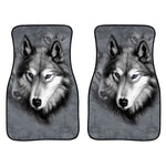 2 in 1 Universal Printing Auto Car Floor Mats Set, C0161GO, C0162GO, C0163GO, C0164GO, C0165GO, C0166GO, H10868GO, 3132GO, 4475GO, 4500GO, 5080GO, CC3220GO, White Wolf, Scarred Wolf, Grey Wolf, Black-White Flowers, Red-White Flowers, Black-Yellow Flowers