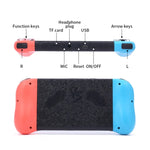 X50 Handheld-Retro-Spielkonsole mit 5,1-Zoll-Bildschirm, 8 GB Speicher und über 6000 Spielen, X50 / Schwarz, X50 / Rot+Blau