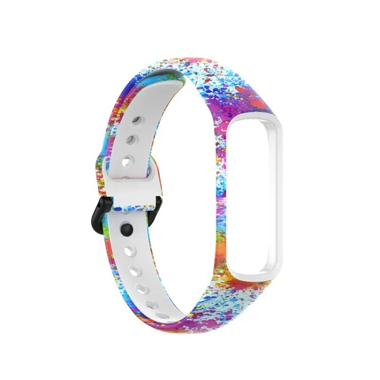 SM-R220 Silikon-Armband mit Aufdruck, für Samsung Galaxy Fit 2