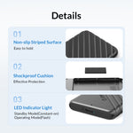 ORICO 25PW1-U3 2,5 Zoll Externes Speicher-Festplattengehäuse, 25PW1-U3, 25PW1-C3, 25PW1C-C3