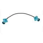 20cm Fakra Z Stecker auf Fakra Z Stecker Verlängerungskabel, Fakra Z Stecker auf Fakra Z Stecker
