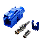 Für RG174 Kabel Fakra Radio Crimp Buchse / Stecker Phantomspeisung RF Koaxial