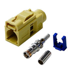 Für RG174 Kabel Fakra Radio Crimp Buchse / Stecker Phantomspeisung RF Koaxial