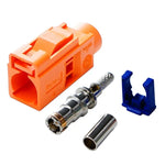 Für RG174 Kabel Fakra Radio Crimp Buchse / Stecker Phantomspeisung RF Koaxial