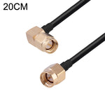 RG174 RF Coaxial Adapter Cable, Length: 20cm, 20cm RP-SMA Male to RP-SMA Female, 20cm RP-SMA Male to RP-SMA Male, 20cm RP-SMA Male to SMA Female, 20cm RP-SMA Male to SMA Male, 20cm SMA Male to SMA Female, 20cm SMA Male to RP-SMA Female                 ...