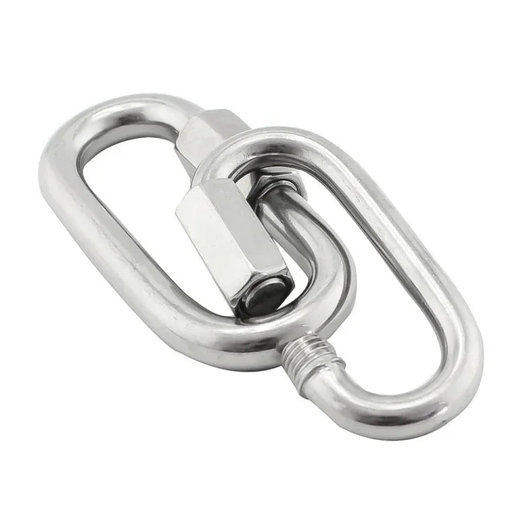 Edelstahl 304 Schnellverschluss-Ringlaufstegschnalle, 5 Stk. 3,5 mm, 5 Stk. 4 mm, 3 Stk. 5 mm, 3 Stk. 6 mm, 2 Stk. 7 mm, 2 Stk. 8 mm, 9 mm, 10 mm