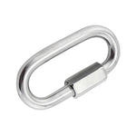 Edelstahl 304 Schnellverschluss-Ringlaufstegschnalle, 5 Stk. 3,5 mm, 5 Stk. 4 mm, 3 Stk. 5 mm, 3 Stk. 6 mm, 2 Stk. 7 mm, 2 Stk. 8 mm, 9 mm, 10 mm