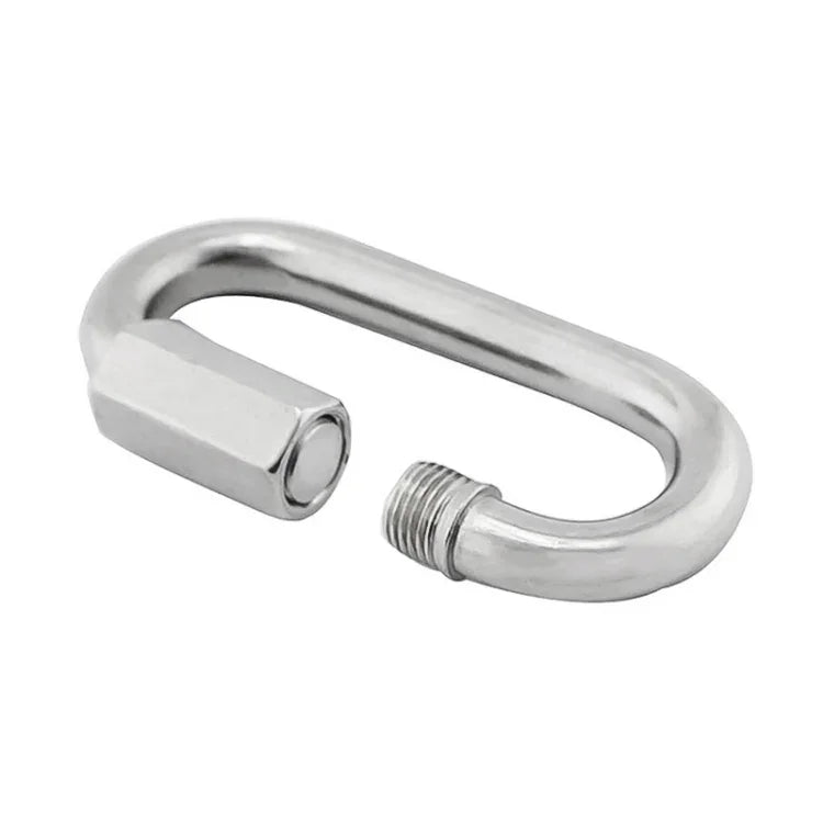 Edelstahl 304 Schnellverschluss-Ringlaufstegschnalle, 5 Stk. 3,5 mm, 5 Stk. 4 mm, 3 Stk. 5 mm, 3 Stk. 6 mm, 2 Stk. 7 mm, 2 Stk. 8 mm, 9 mm, 10 mm