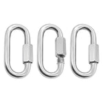 Edelstahl 304 Schnellverschluss-Ringlaufstegschnalle, 5 Stk. 3,5 mm, 5 Stk. 4 mm, 3 Stk. 5 mm, 3 Stk. 6 mm, 2 Stk. 7 mm, 2 Stk. 8 mm, 9 mm, 10 mm