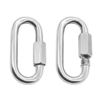Edelstahl 304 Schnellverschluss-Ringlaufstegschnalle, 5 Stk. 3,5 mm, 5 Stk. 4 mm, 3 Stk. 5 mm, 3 Stk. 6 mm, 2 Stk. 7 mm, 2 Stk. 8 mm, 9 mm, 10 mm