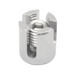 316 Edelstahl Garten-Drahtseil-Kreuz-Befestigungsclip, M8x2, M10x3, M12x4, M12x5, M12x6, M16x8