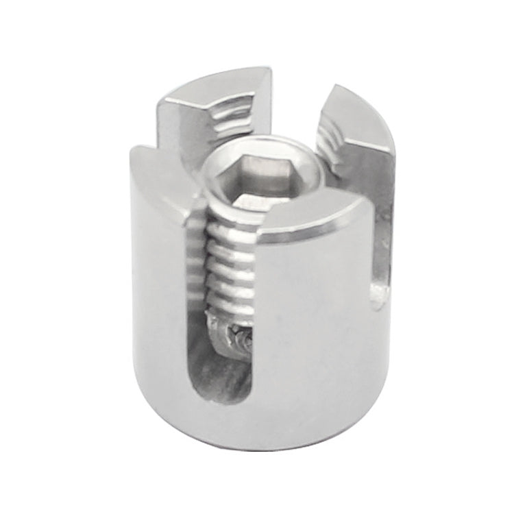316 Edelstahl Garten-Drahtseil-Kreuz-Befestigungsclip, M8x2, M10x3, M12x4, M12x5, M12x6, M16x8