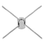 316 Edelstahl Garten-Drahtseil-Kreuz-Befestigungsclip, M8x2, M10x3, M12x4, M12x5, M12x6, M16x8
