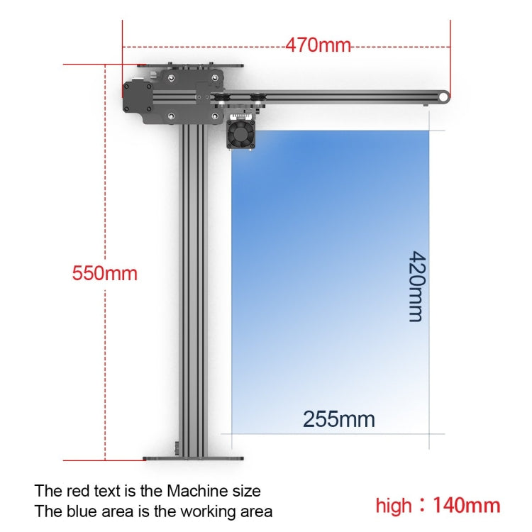 NEJE MASTER 3 Plus Lasergravierer mit N40630 Lasermodul, MASTER 3 Plus mit N40630 (EU Stecker), MASTER 3 Plus mit N40630 (US Stecker)