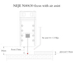 NEJE MASTER 3 Plus Lasergravierer mit N40630 Lasermodul, MASTER 3 Plus mit N40630 (EU Stecker), MASTER 3 Plus mit N40630 (US Stecker)