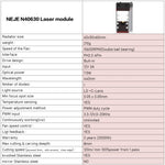 NEJE MASTER 3 Plus Lasergravierer mit N40630 Lasermodul, MASTER 3 Plus mit N40630 (EU Stecker), MASTER 3 Plus mit N40630 (US Stecker)
