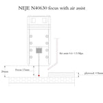 NEJE N40630 7,5W 450nm Lasergravurmodul-Kits, N40630