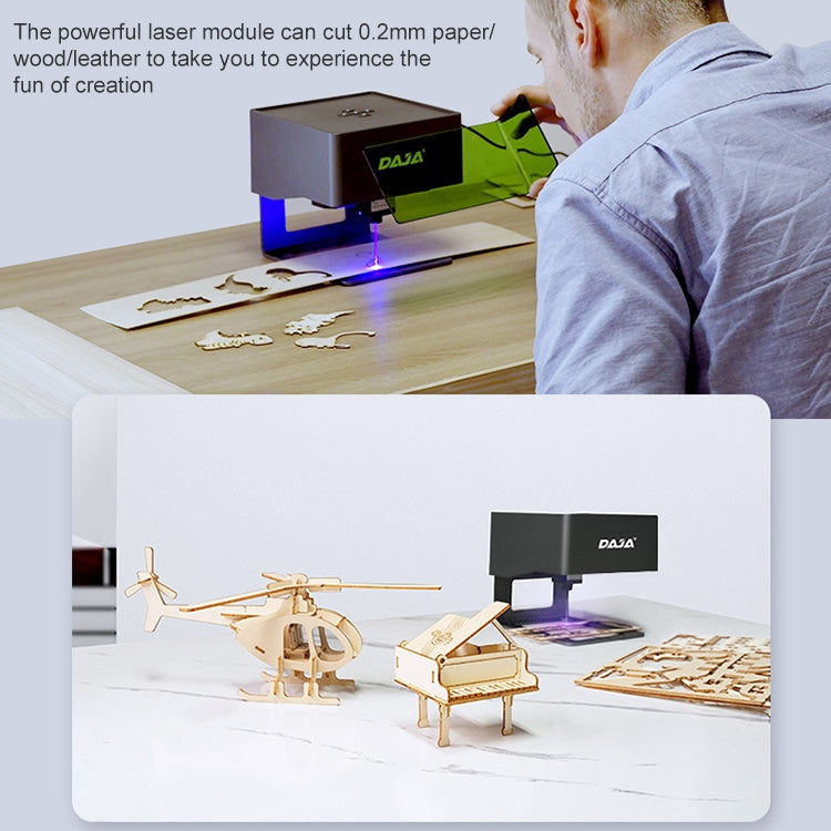 DAJA DJ6 Mini-Laser-CNC-Graviermaschine, DJ6 Mini-Laser EU-Stecker, DJ6 Mini-Laser US-Stecker, DJ6 Mini-Laser UK-Stecker
