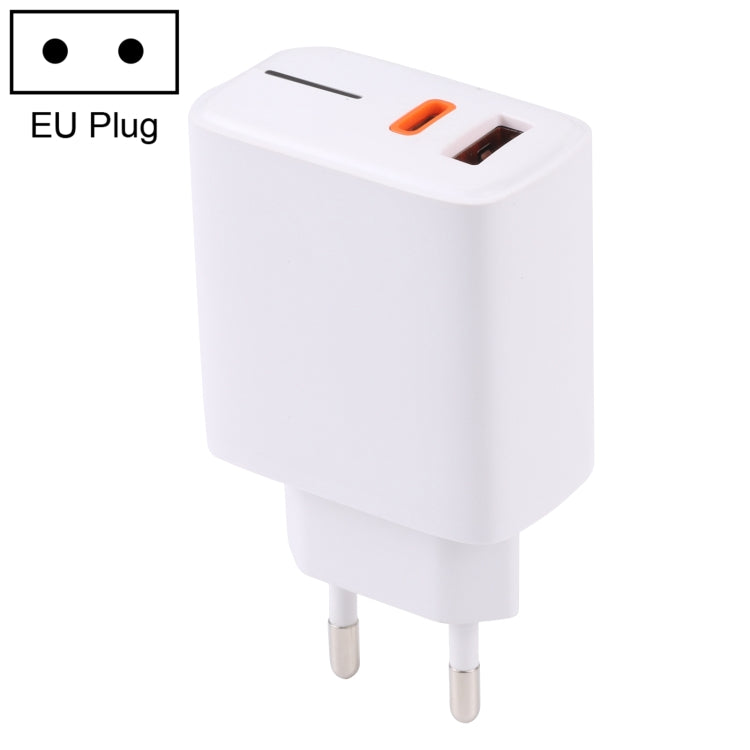 LZ-1130 PD 20W Typ-C+QC 3.0 USB-Schnellladegerät, 20W EU-Stecker, 20W US-Stecker