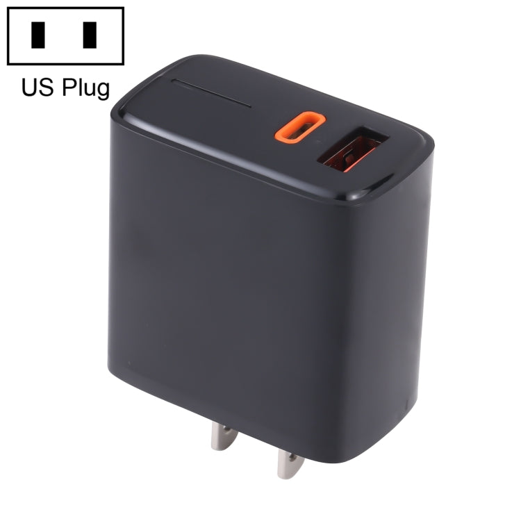 LZ-1130 PD 20W Typ-C+QC 3.0 USB-Schnellladegerät, 20W EU-Stecker, 20W US-Stecker