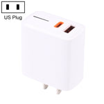LZ-1130 PD 20W Typ-C+QC 3.0 USB-Schnellladegerät, 20W EU-Stecker, 20W US-Stecker