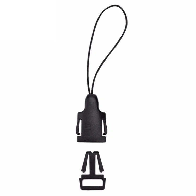 Adapter zum Verbinden von Hängeschnalle und Schnellverschlussriemen