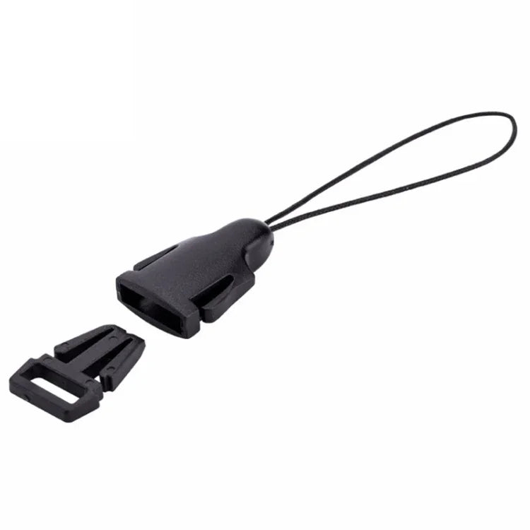 Adapter zum Verbinden von Hängeschnalle und Schnellverschlussriemen