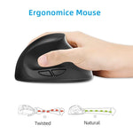 X10 2,4G Kabellose vertikale ergonomische Gaming-Maus, X10 (Schwarz), X10 (Grau)