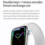 Watch 8 Max 1,85 Zoll Kabelloses Laden Bluetooth Anruf NFC Smartwatch