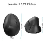 X10 2,4G Kabellose, wiederaufladbare, vertikale, ergonomische Gaming-Maus, X10 wiederaufladbar (Schwarz), X10 wiederaufladbar (Grau)