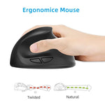 X10 2,4G Kabellose, wiederaufladbare, vertikale, ergonomische Gaming-Maus, X10 wiederaufladbar (Schwarz), X10 wiederaufladbar (Grau)