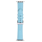 Litchi Texture Leather Watch Band For Apple Watch Series, 7 45mm / 6&SE&5&4 44mm / 3&2&1 42mm, 7 41mm / 6&SE&5&4 40mm / 3&2&1 38mm