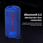 T&G TG639 10W Portable LED Light TWS Wireless Bluetooth Speaker