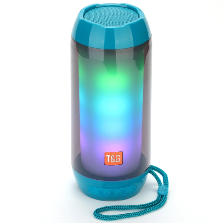 T&G TG643 Tragbarer LED-Licht Wasserdichter Subwoofer Kabelloser Bluetooth-Lautsprecher