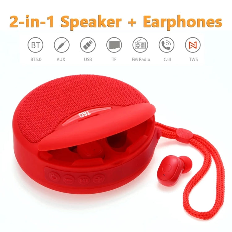 T&G TG808 2-in-1 kabelloser Mini-Bluetooth-Lautsprecher kabellose Kopfhörer