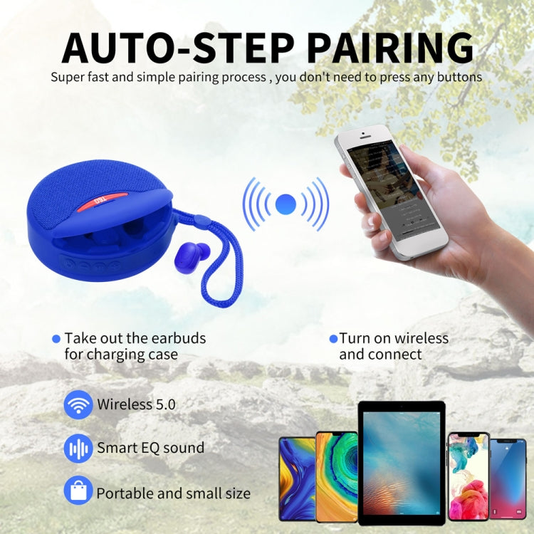 T&G TG808 2-in-1 kabelloser Mini-Bluetooth-Lautsprecher kabellose Kopfhörer