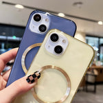 CD Texture MagSafe TPU Phone Case, For iPhone 14, For iPhone 14 Plus, For iPhone 14 Pro, For iPhone 14 Pro Max, For iPhone 13 mini, For iPhone 13