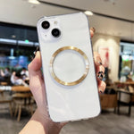 CD Texture MagSafe TPU Phone Case, For iPhone 14, For iPhone 14 Plus, For iPhone 14 Pro, For iPhone 14 Pro Max, For iPhone 13 mini, For iPhone 13