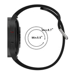 Zweifarbiges Streifen-Silikon-Armband, für Samsung Galaxy Watch5 / Watch5 Pro