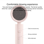 Original Xiaomi Mijia H100 Negativ-Ionen Tragbarer Elektrischer Haartrockner, US-Stecker, H100 (Pink)