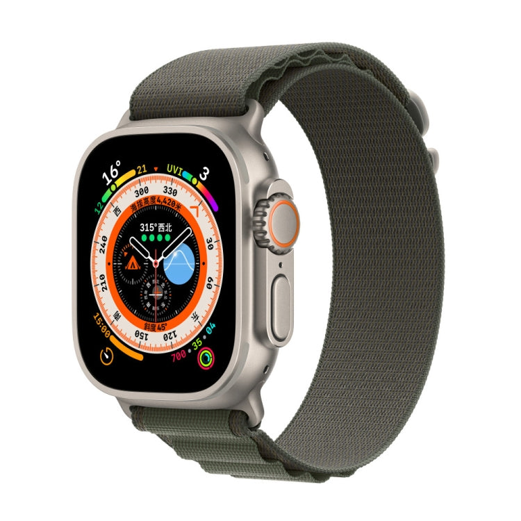 Nylon-Loop-Armband für Apple Watch 46mm / 49mm / 45mm / 44mm