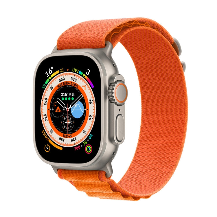 Nylon-Loop-Armband für Apple Watch 46mm / 49mm / 45mm / 44mm