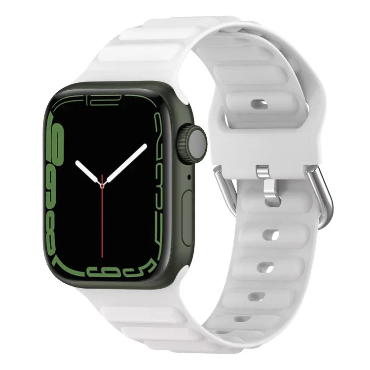 Ocean Ripple Uhrenarmband, für Apple Watch Series 8 &amp; 7 41 mm / SE 2 &amp; 6 &amp; SE &amp; 5 &amp; 4 40 mm