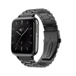 Three-bead Flat Buckle Stainless Steel Watch Band, For OPPO Watch 3 Pro, For OPPO Watch 3