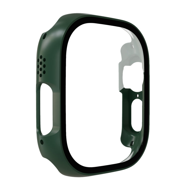 Displayschutzfolie aus gehärtetem Glas PC-Uhrengehäuse, für Apple Watch Ultra 1 / 2 / 3 49mm
