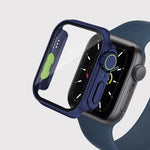 Schutzhülle aus Polycarbonat für Apple Watch Series 9 / 8 / 7 (45 mm) mit abnehmbarem Knopf