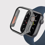 Schutzhülle aus Polycarbonat für Apple Watch Series 9 / 8 / 7 (45 mm) mit abnehmbarem Knopf